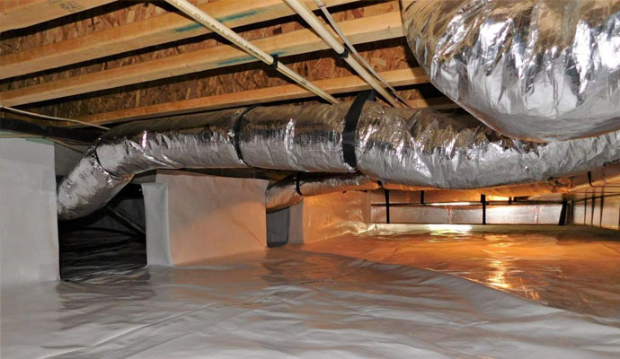 Crawlspace Insulation Energy-Efficiency Service