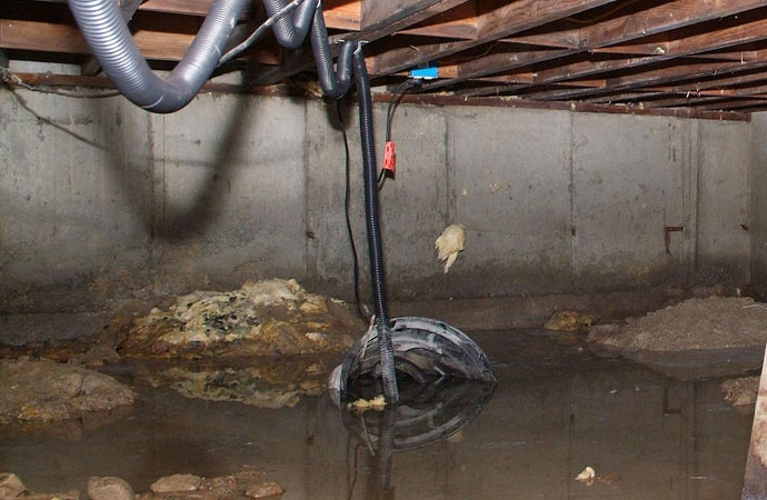 Repairing Structural Damages in Crawl Space